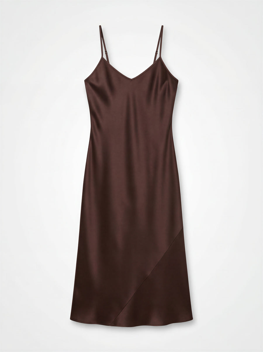 Silk slip dress
