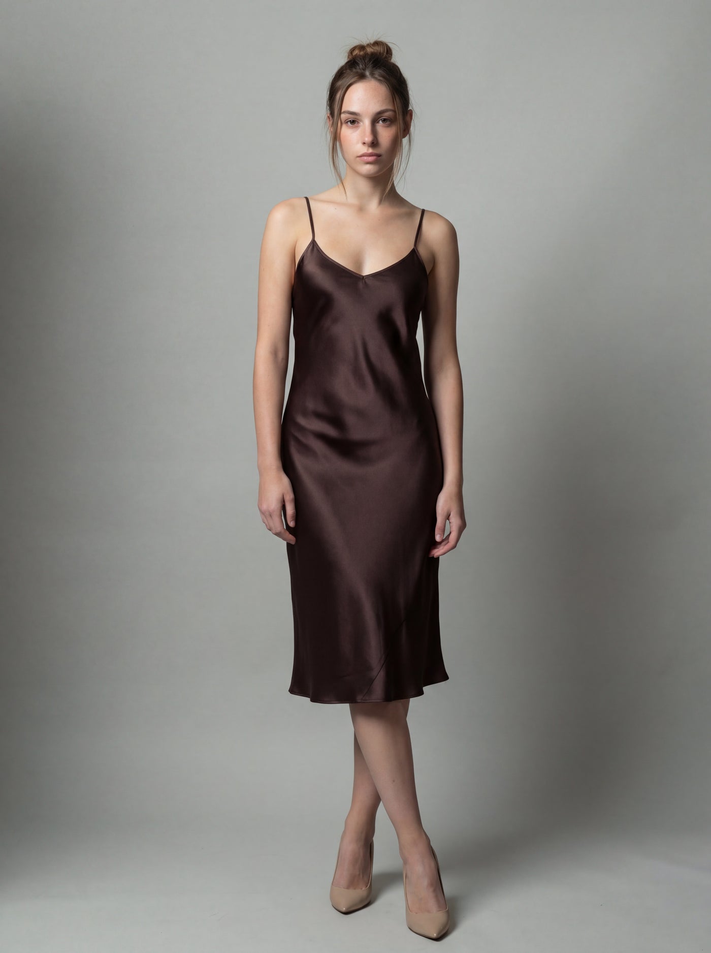Silk slip dress