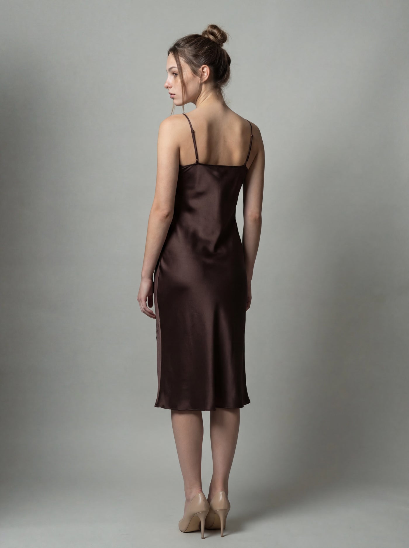 Silk slip dress